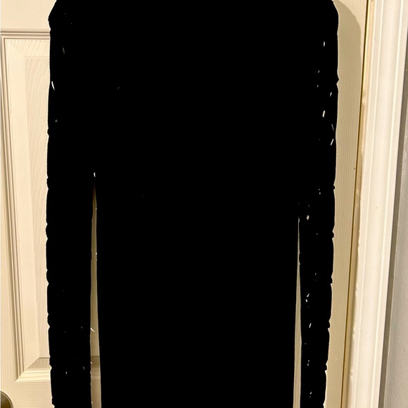 White House Black Market Cut-Out Detail Mock Neck Tunic - Picture 4 of 5